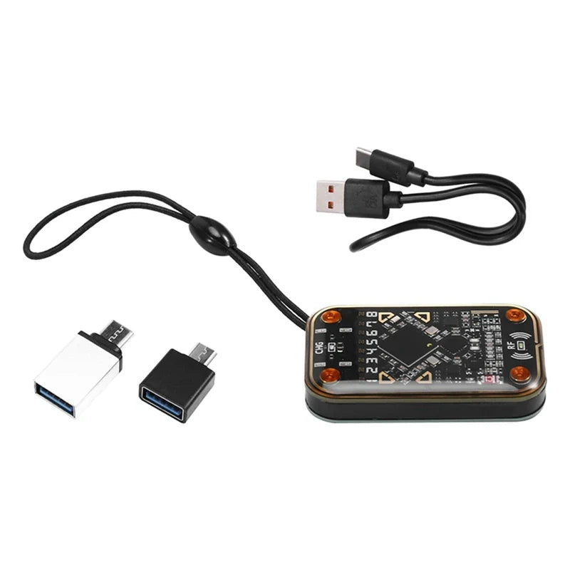 Chameleon Ultra Contactless Smart Card Emulator – RFID Smart Chip Reader + 3x CUID/UID Keychains, NFC Compliant