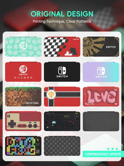 DATA FROG 24-in-1 Game Card Case – Hard Shell Storage Box for Nintendo Switch/Lite/OLED Accessories