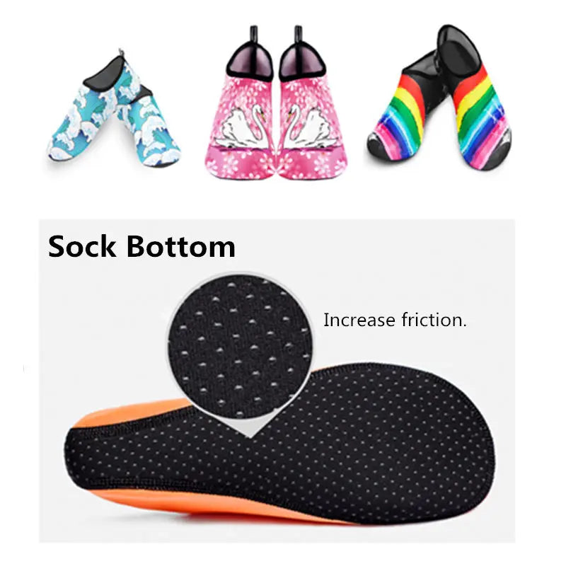 Unisex Water Shoes – Non-Slip Aqua Socks for Swimming, Diving & Beach, Lightweight Summer Sandals for Men & Women