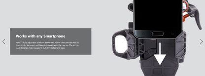 Celestron NexYZ 3-Axis Universal Smartphone Adapter - Fits Astronomical Telescopes, Binoculars, Microscopes & Sights
