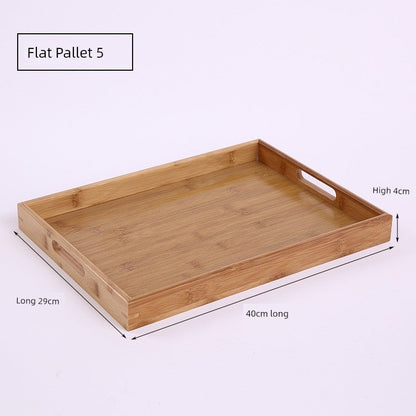 Rectangular Bamboo Tray – Household, Restaurant & Hotel Satchel Serving Tray