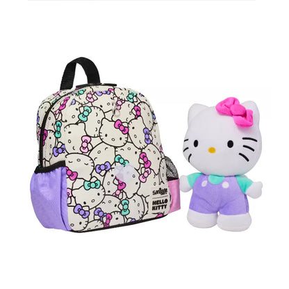 Sanrio Hello Kitty Elementary School Backpack — Ultra-Lightweight Kids Backpack with Pen Box and Lunch Bag, Reduce Burden, Perfect Gift for Girls