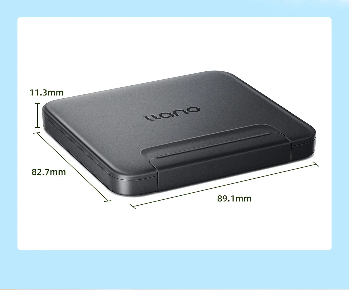 Llano Memory Card Case – Water-Resistant & Anti-Shock Holder for SD, Micro SD & TF Card Storage Organizer