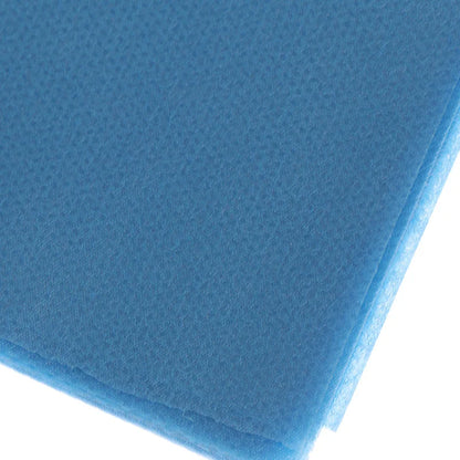 40PCS Disposable Surgical Drapes – Sterile Non-Woven Surgical Sheets, Blue 600x600mm with Hole