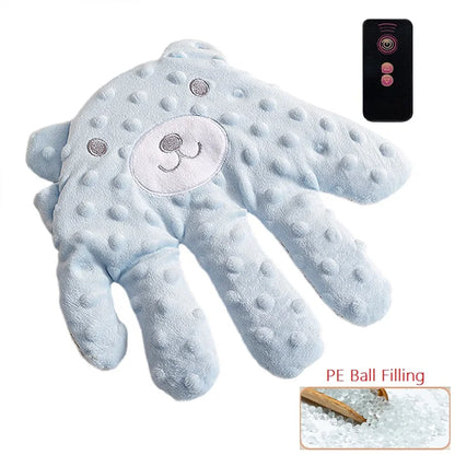 Soothing Baby Sleep Aid Pillow - Calming Palms with Remote Control for Infant & Toddler Sleep