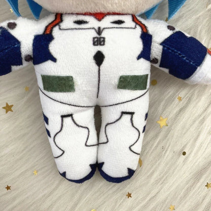 20cm Ayanami Rei Plush Toy – Kawaii Evangelion Anime Doll, Soft EVA Stuffed Plush for Room Decor & Gifts