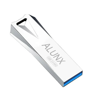 ALUNX USB 3.0 Flash Drive – 4GB/8GB/16GB/32GB/64GB/128GB Metal USB Pendrive Memory Stick