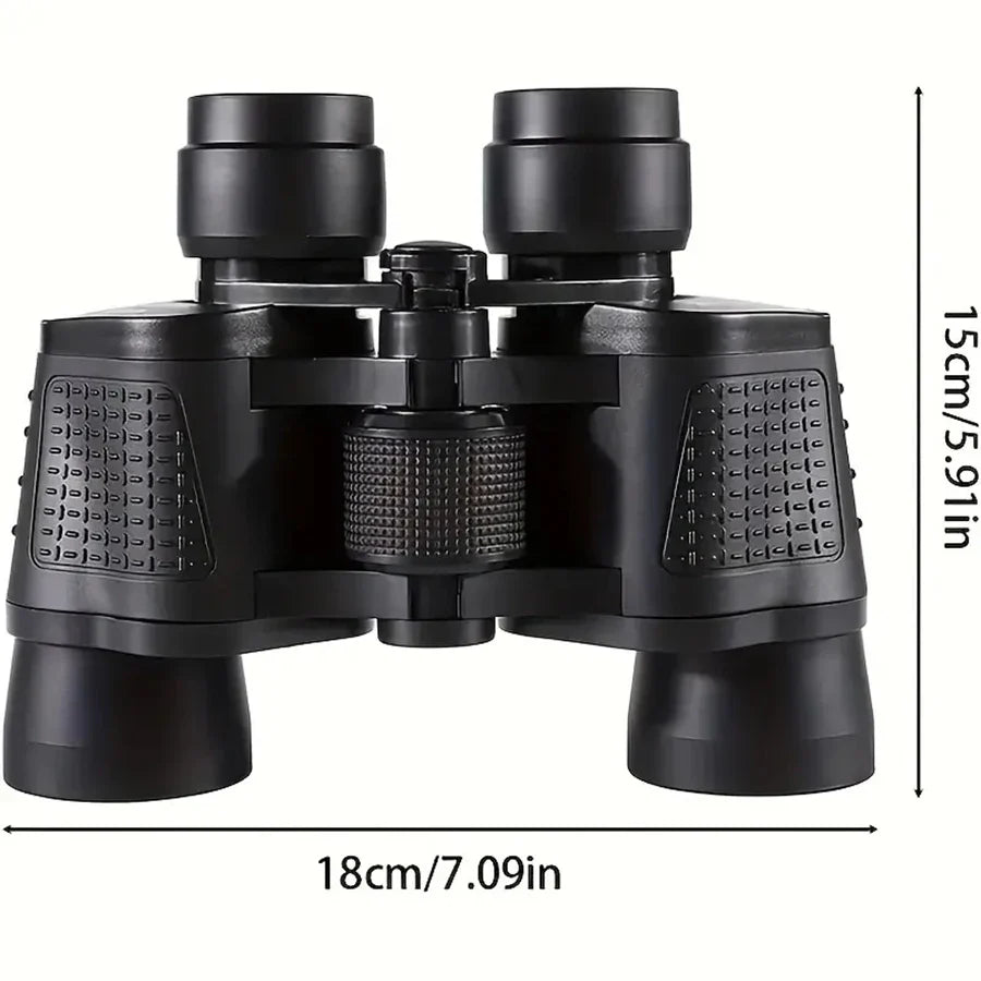 80x80 High Magnification Binoculars – HD Professional Portable Optics for Hunting, Camping & Outdoor Adventures