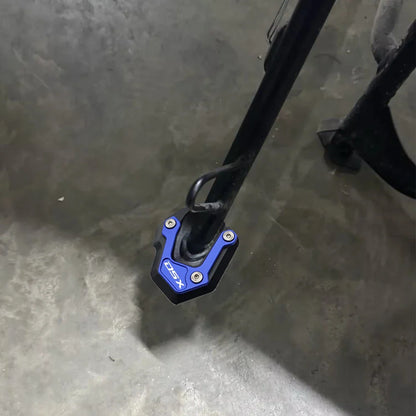 Motorcycle Side Stand Enlarged Plate for Loncin Voge — Fits DS525X, DS625X, DS900X, 900DSX, 625DSX, 525DSX