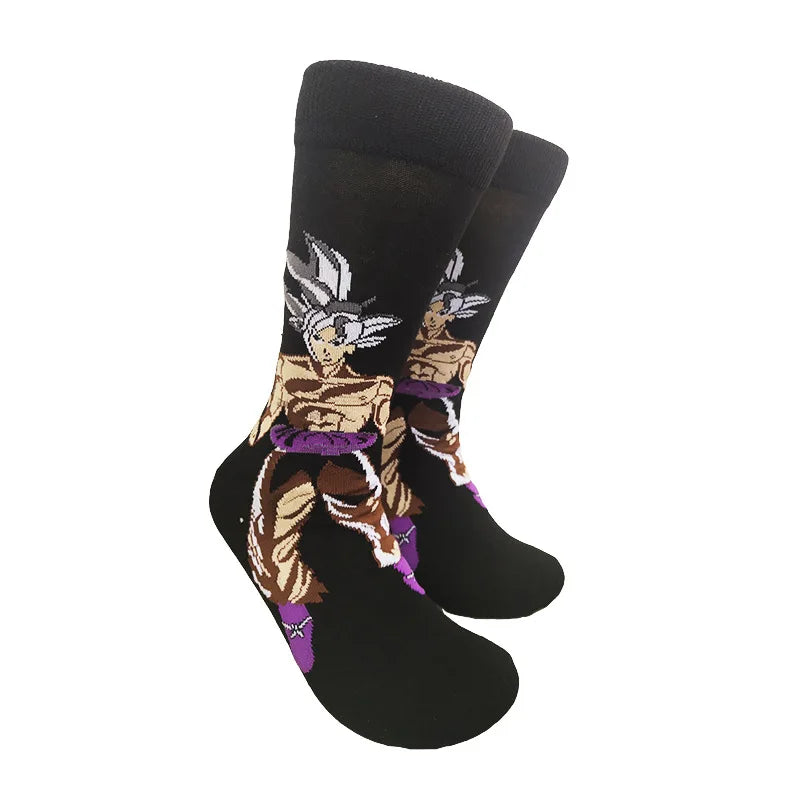 Dragon Ball Anime Socks — Men’s Fashion Cosplay Hip Hop Harajuku Style