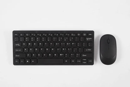 2.4G Wireless Mini Keyboard and Mouse Combo – Portable Set for Notebook, Laptop, Mac, PC, Smart TV & PS4