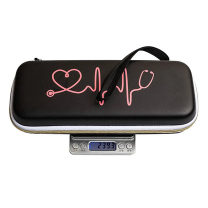 3M Littmann Classic III Stethoscope Case – Hard EVA Portable Storage Box with Mesh Pockets