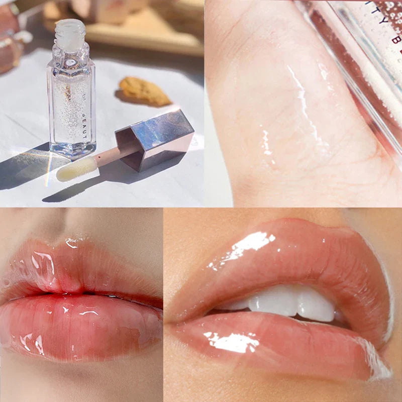 FB Gloss Bomb Cream Lip Gloss | High Shine, Glitter, Moisturizing Plumper, Long-Lasting Liquid Lipstick 9ml
