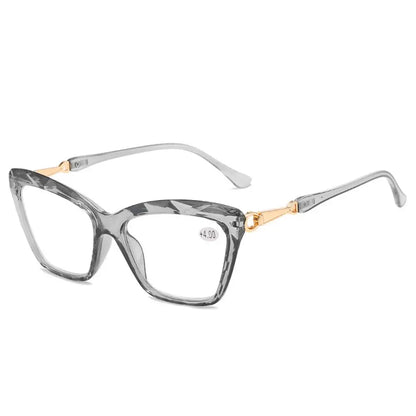 Fashion Oversized Square Reading Glasses for Men & Women – Large Frame Presbyopia Eyewear, Diopter +1.0 to +3.0