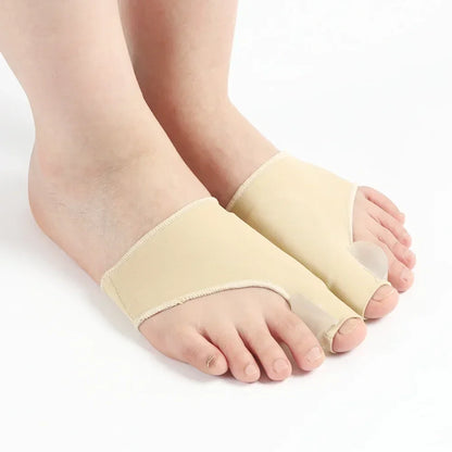 2PCS Toe Separators & Hallux Valgus Bunion Corrector – Foot Bone Adjusters, Pedicure Sock Straightener, Orthotics Correction Tools