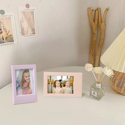 New 3-Inch Mini Film Frame Color Frame for Fuji Instant Film Cameras - Compatible with Instax Mini 12, 11, 9, 90 - Link Play EVO Vertical Frame