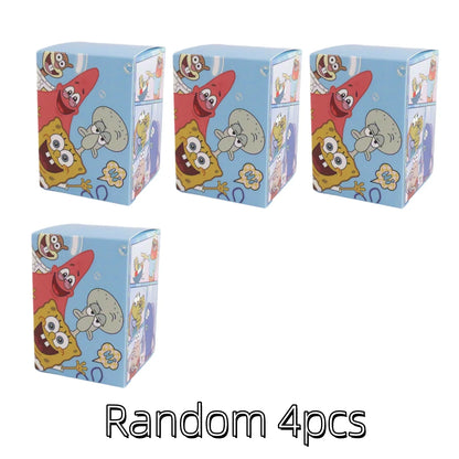 SpongeBob Blind Box Figure - Bikini Bottom Sitting Fish Car Ornament & Cute Desktop Collectible Gift