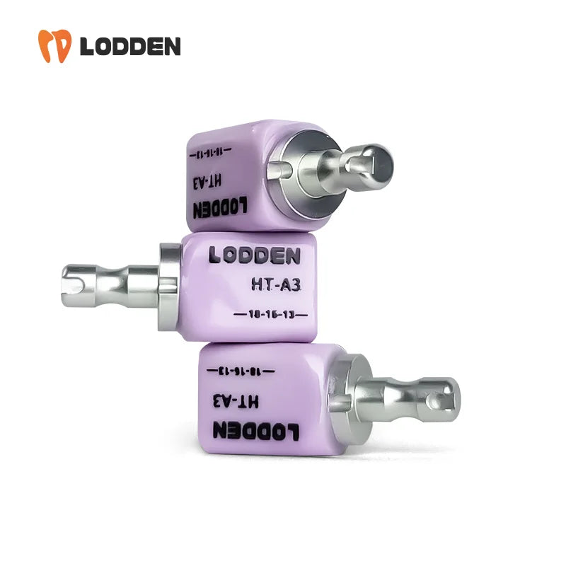 5pcs Lithium Disilicate Blocks for CAD CAM – C14 HT/LH/MT/MO Glass Ceramic Milling Material for Dental Lab