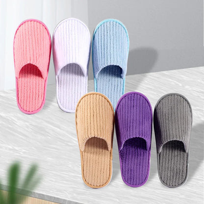 Winter Warm Plush Slippers for Women & Men – Non-Slip Fluffy Indoor House Slides for Bedroom Comfort Couple Home Shoes