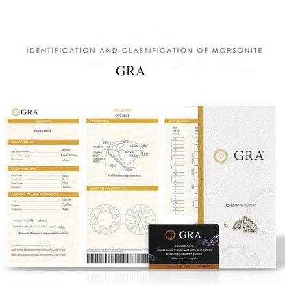 100% Real Moissanite Diamond Tester Pen — GRA Certified D VVS1 Belgium Cut Gemstones at Factory Price