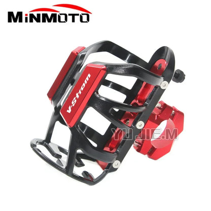 Motorcycle Drink Cup Holder for V-Strom DL 250/650/800/1000/1050XT – Water Bottle Beverage Mount Accessory for Bikes