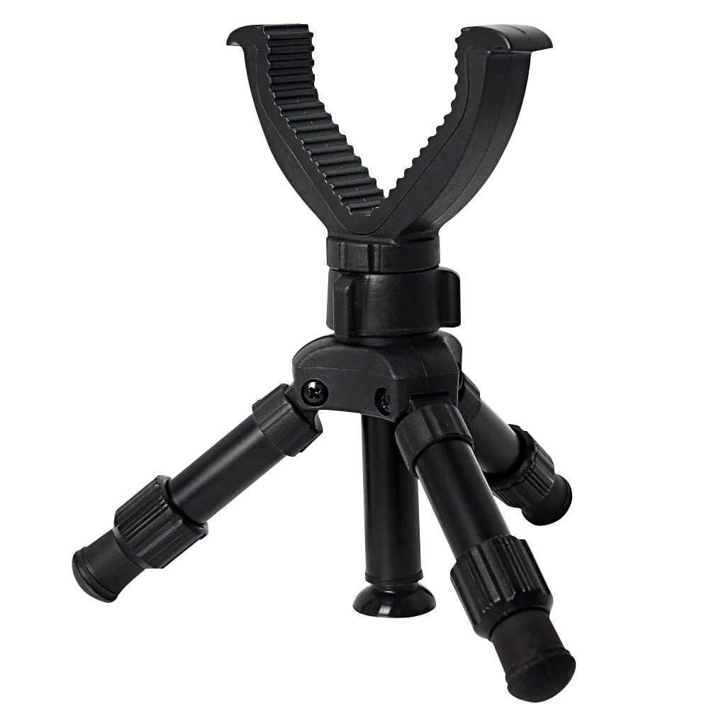 Portable Adjustable Rifle Tripod — Gun Support Monopod for Hunting & Outdoor Practice