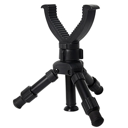 Portable Adjustable Rifle Tripod — Gun Support Monopod for Hunting & Outdoor Practice