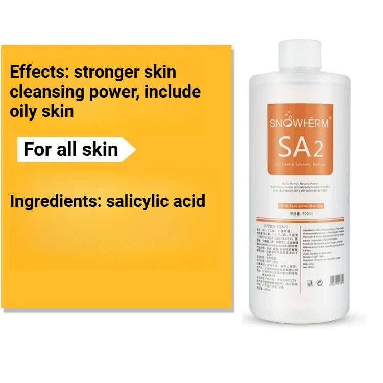 400ml Aqua Peel Solution AS1 SA2 AO3 Facial Machine Skin Deep Cleansing Serum Exfoliating Hydrating Replenish Water Treatment Fluid