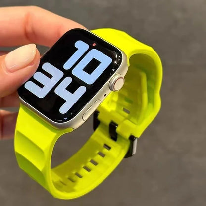 Silicone Strap for Apple Watch – Compatible with Ultra 2, Series 9, 8, 7 (49mm), Sport Bracelet for iWatch 6, 5, 4, SE (44mm, 42mm) – Soft and Durable Band