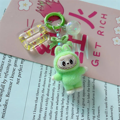 Cartoon Key Ring – Cute Backpack Pendant Gift for Students and Couples
