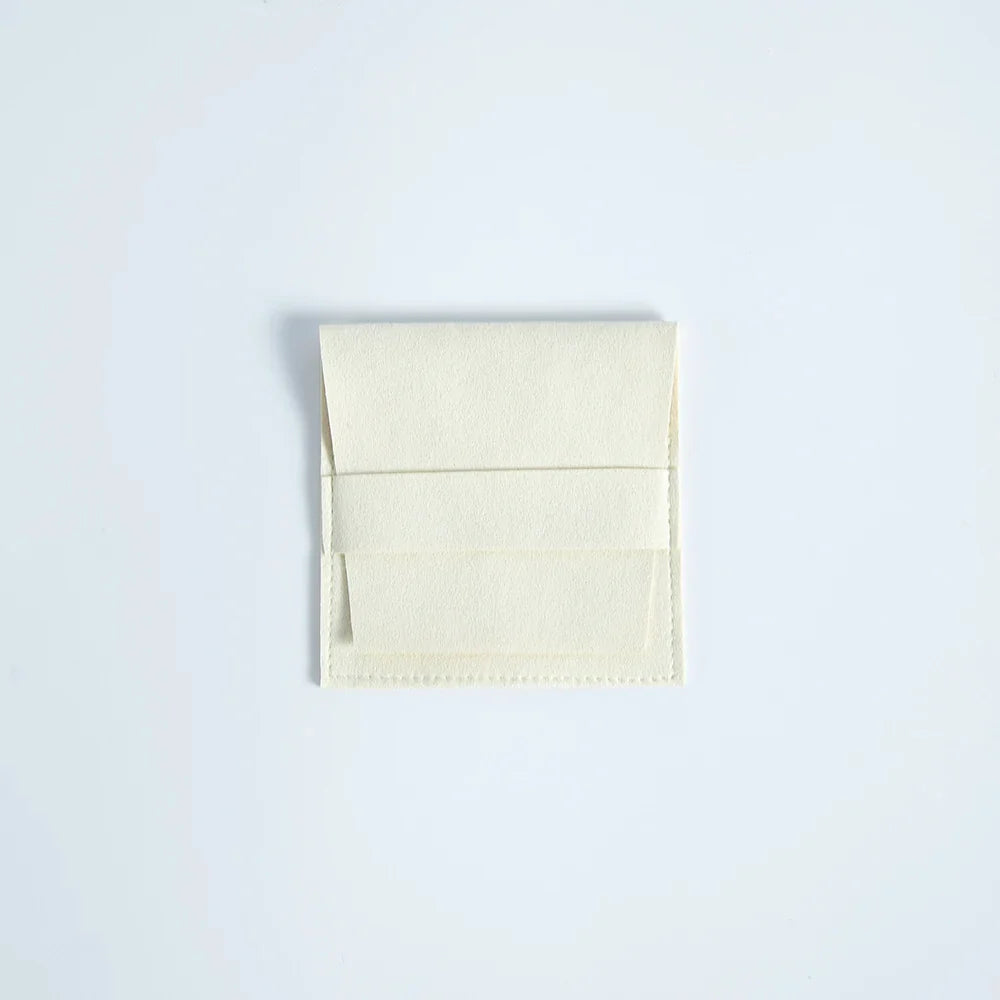 10Pcs Microfiber Jewelry Pouches 6.2x6.2cm & 8x8cm – Rings, Earrings, Pendants, Bracelets Gift Bags for Wedding Favors