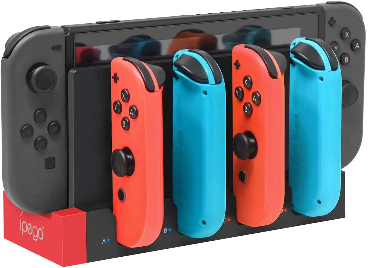 Nintendo Switch Joy-Con Controller Charging Dock — Stand & Holder Station for NS Joy-Con Game Controllers