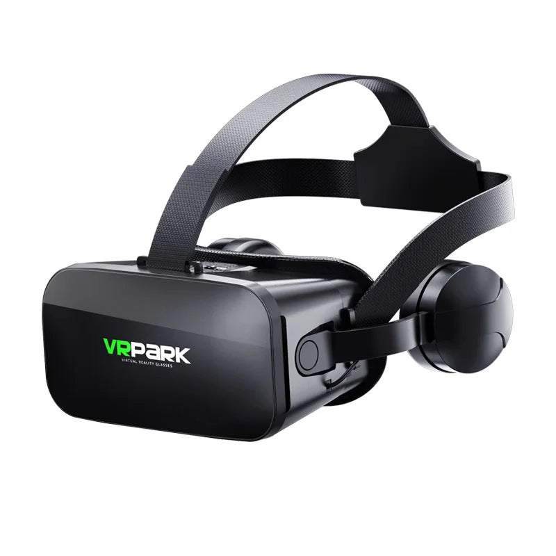 Original J20 4K VR Headset - 3D Virtual Reality Glasses Box with Stereo & Rocker for iOS/Android Phones up to 6.7"