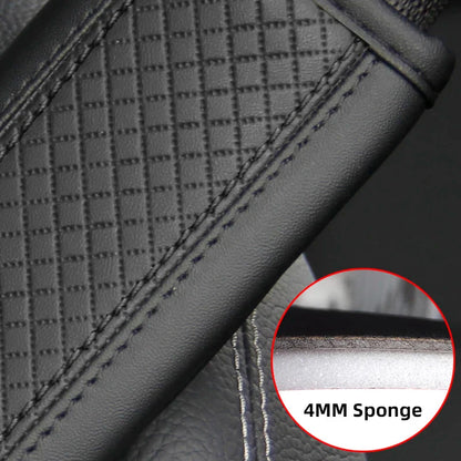 PU Leather Seat Belt Shoulder Cover - Breathable Safety Belt Padding for Car Accessories - Auto Interior Protection