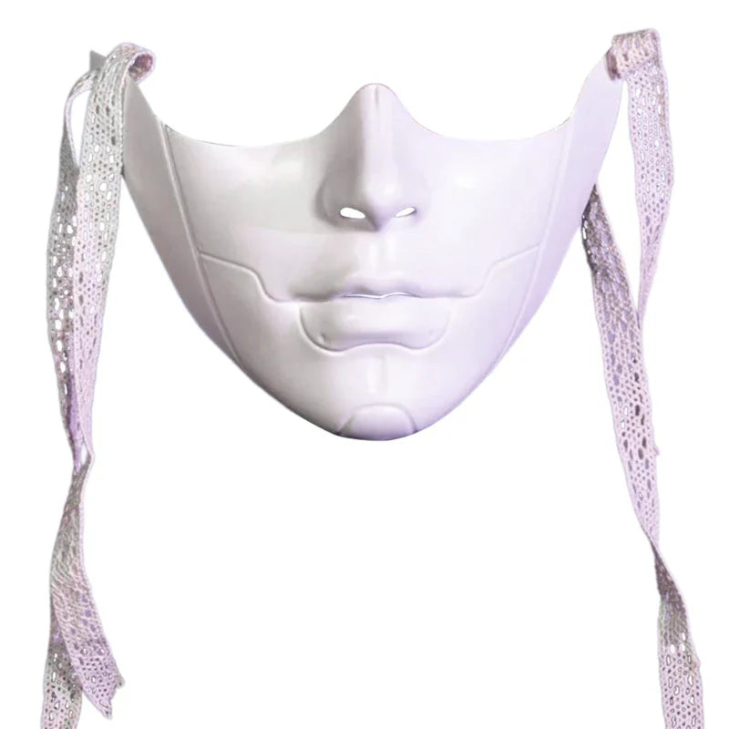 Adult Mechanical Half-Face Masquerade Mask — Cosplay & Halloween Dress-Up Prop for Men & Women Gift
