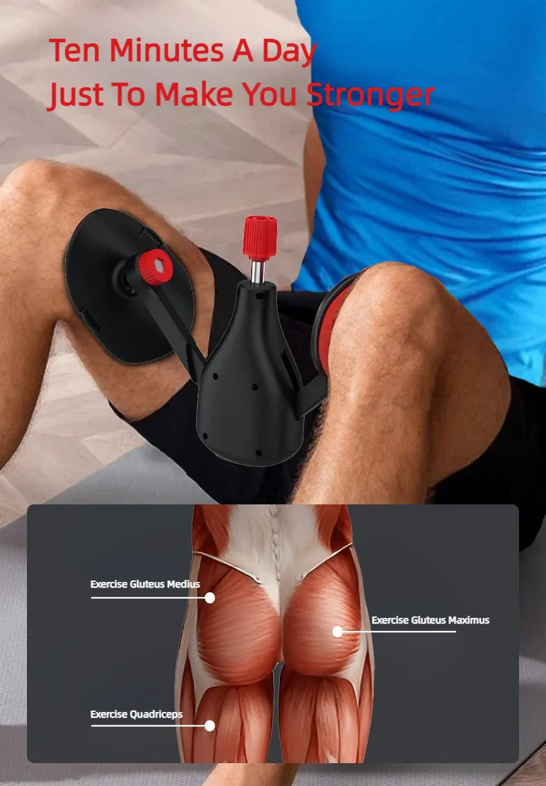 Smart Pelvic Floor Muscle Trainer — Adjustable Thigh Kegel Exerciser for Levator Sphincter Home Workouts