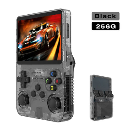 Max 256GB Retro Handheld Game Console – Linux System, 3.5 Inch IPS Screen, Portable Video Player with 64GB/128GB Games