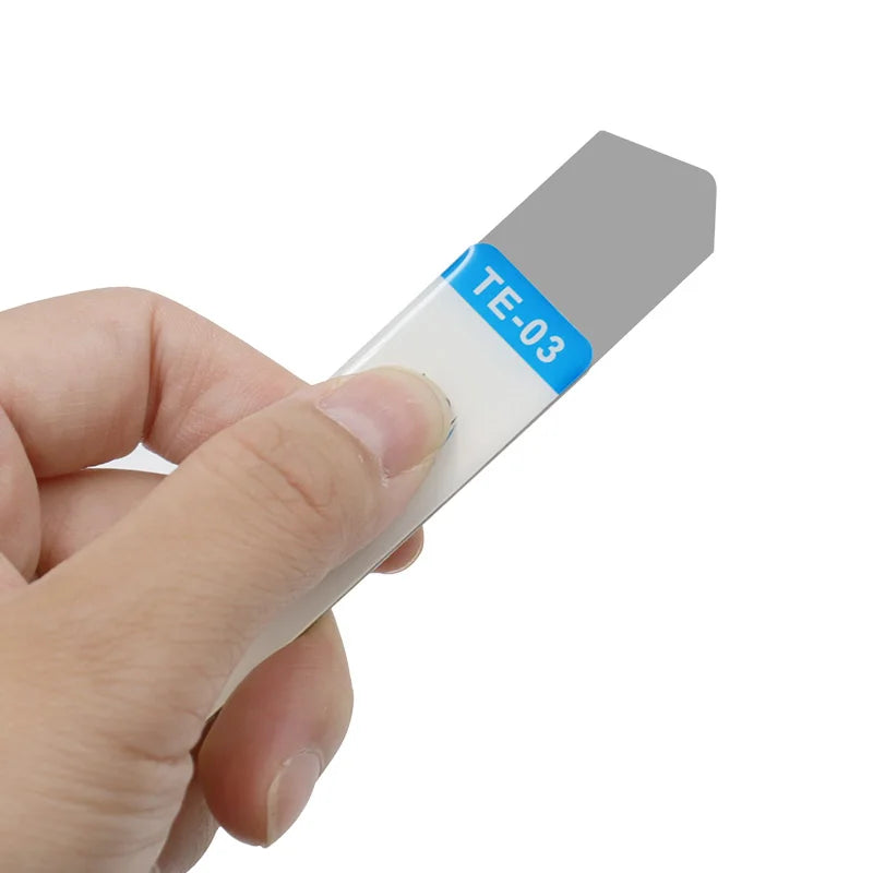 Stainless Steel Pry Spudger Tool – Soft Thin Blade for Opening Samsung, iPhone, iPad Screens & Batteries