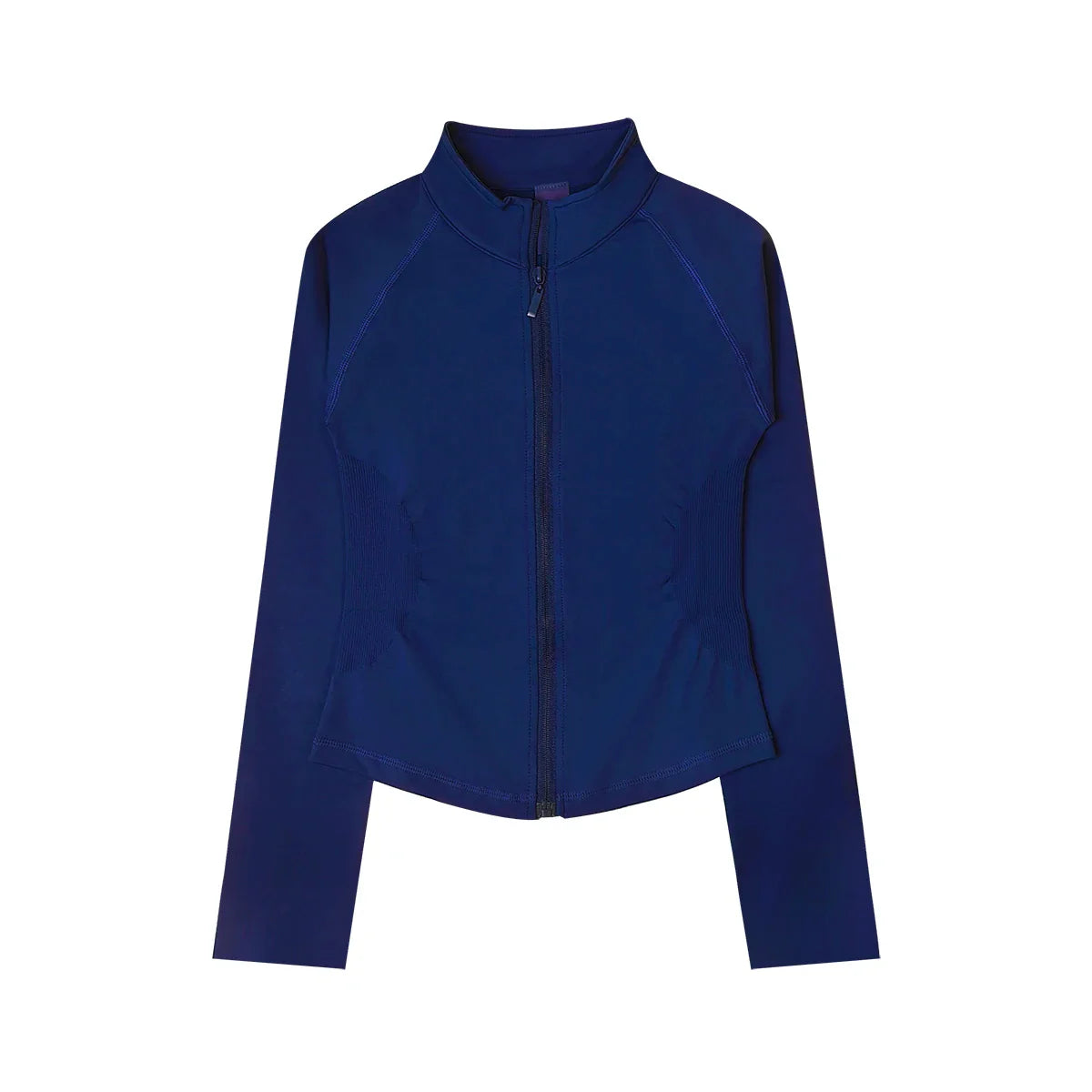 NCLAGEN Women’s Seamless Sports Jacket Zip-Up Long Sleeve Gym Activewear – Workout Top for Yoga, Pilates & Running Performance Coat