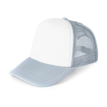 Custom Logo Mesh Trucker Cap - 5 Panel Snapback Baseball Hat for Men & Women Summer Sports Sun Hat