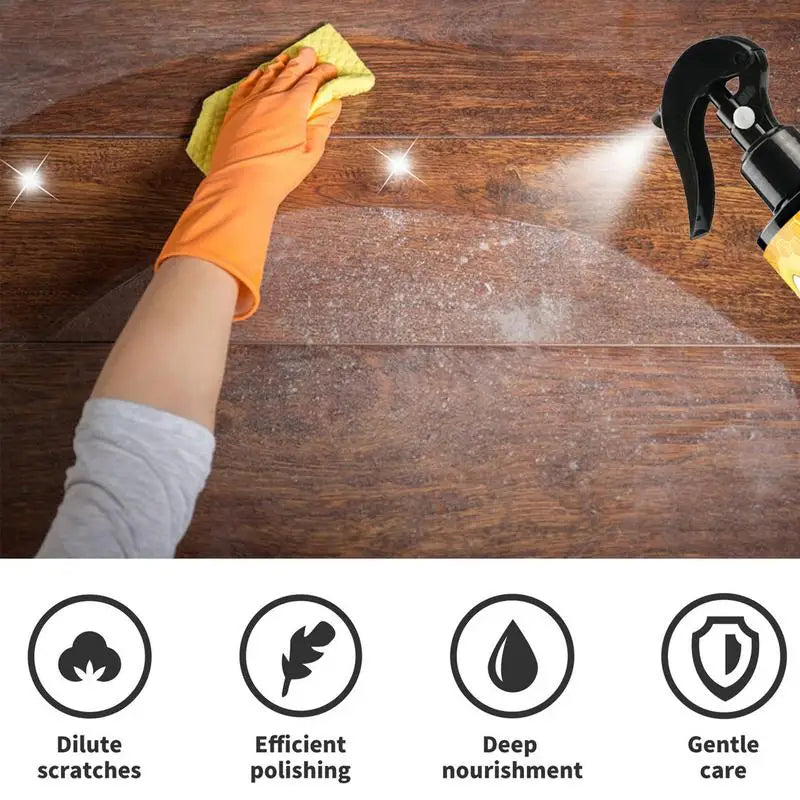 120ml Beeswax Furniture Polish Spray – All-Purpose Wood Cleaner & Protector for Cabinets