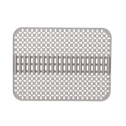 Food-Grade Silicone Hollow Insulation Mat – Non-Slip Kitchen Sink Protector & Desktop Table Mat