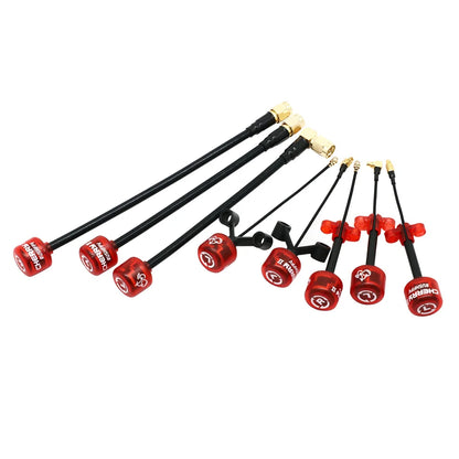 RUSHFPV Cherry 2 II 5.8G FPV Antenna — LHCP/RHCP SMA UFL IPEX MMCX for Freestyle Analog & Digital Drones