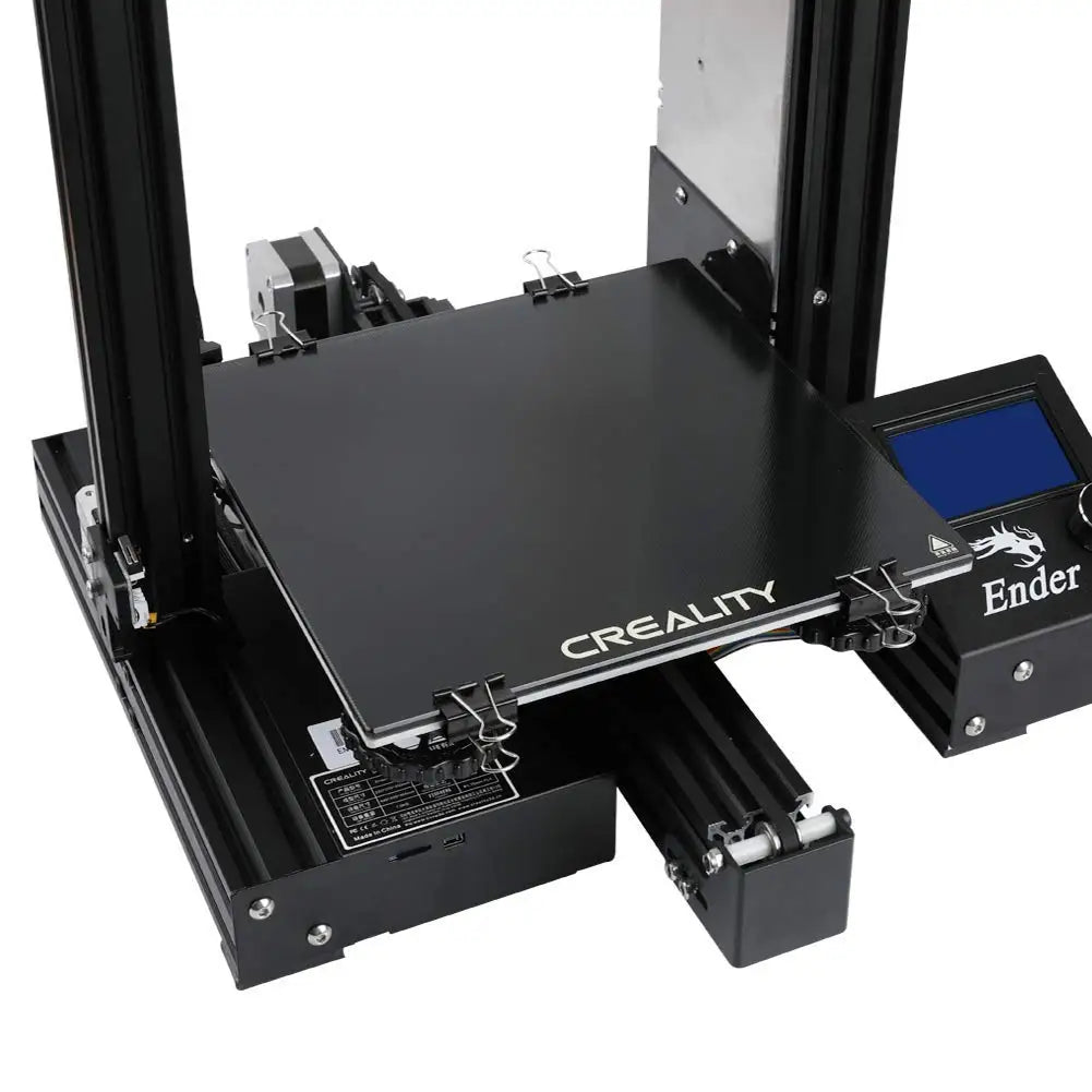 Creality Ender 3 Tempered Glass Bed — Upgraded 3D Printer Build Surface 235x235x4mm for Ender 3/3 Pro/3 V2