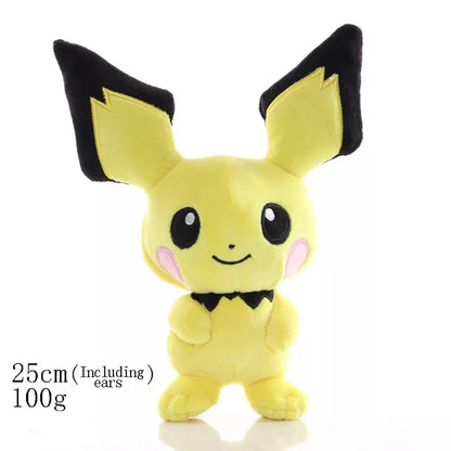 Pokemon Plush Toys Collection — Pikachu, Squirtle, Charmander, Bulbasaur, Charizard, Gengar & Mewtwo Stuffed Dolls for Kids Gifts