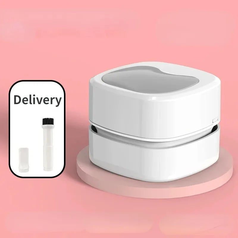Wireless Handheld Mini Desktop Vacuum Cleaner – Keyboard Eraser, Electric Ash Cleaner, Compact & Portable