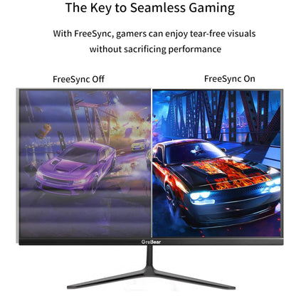 GreBear 24-Inch IPS Computer Monitor – FHD 1080p, 99% sRGB, Ultra Slim LED, 5ms Response, Low Blue Light