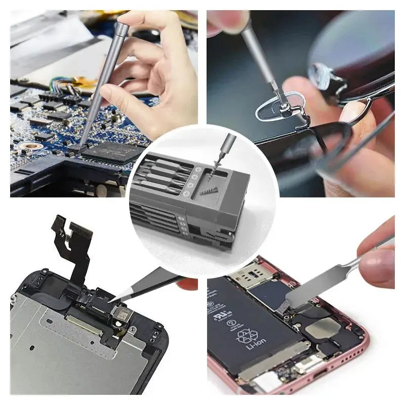 71-in-1 Precision Screwdriver Set – Double Magnetic Torx & Hex Bits, Mini Multifunctional Repair Tool Kit        4o