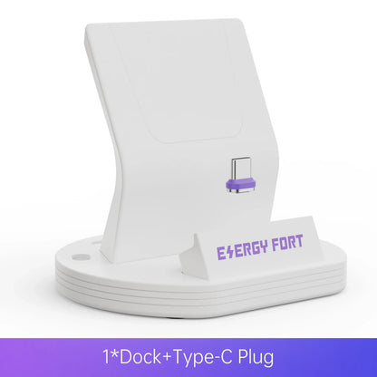 Samsung Galaxy Type-C Magnetic Charging Dock - Compatible with A15, A16, A55, A57, Xiaomi Redmi, iPhone & Google Devices
