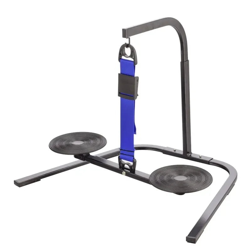 Office Under-Desk Foot Rest - Adjustable Anti-Cross-Leg Step Stool for Sedentary Work & Exercise